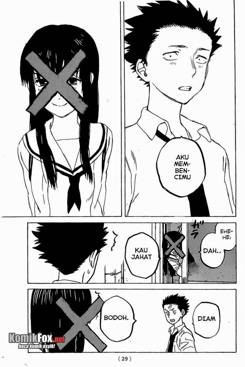 Koe no Katachi Chapter 21